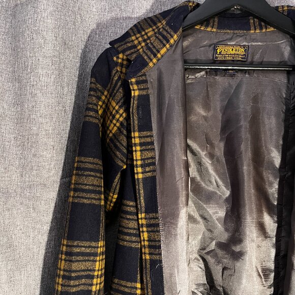 Pendelton Wool Coat Dress The Portland Collection Womens Sz S - Picture 10 of 12